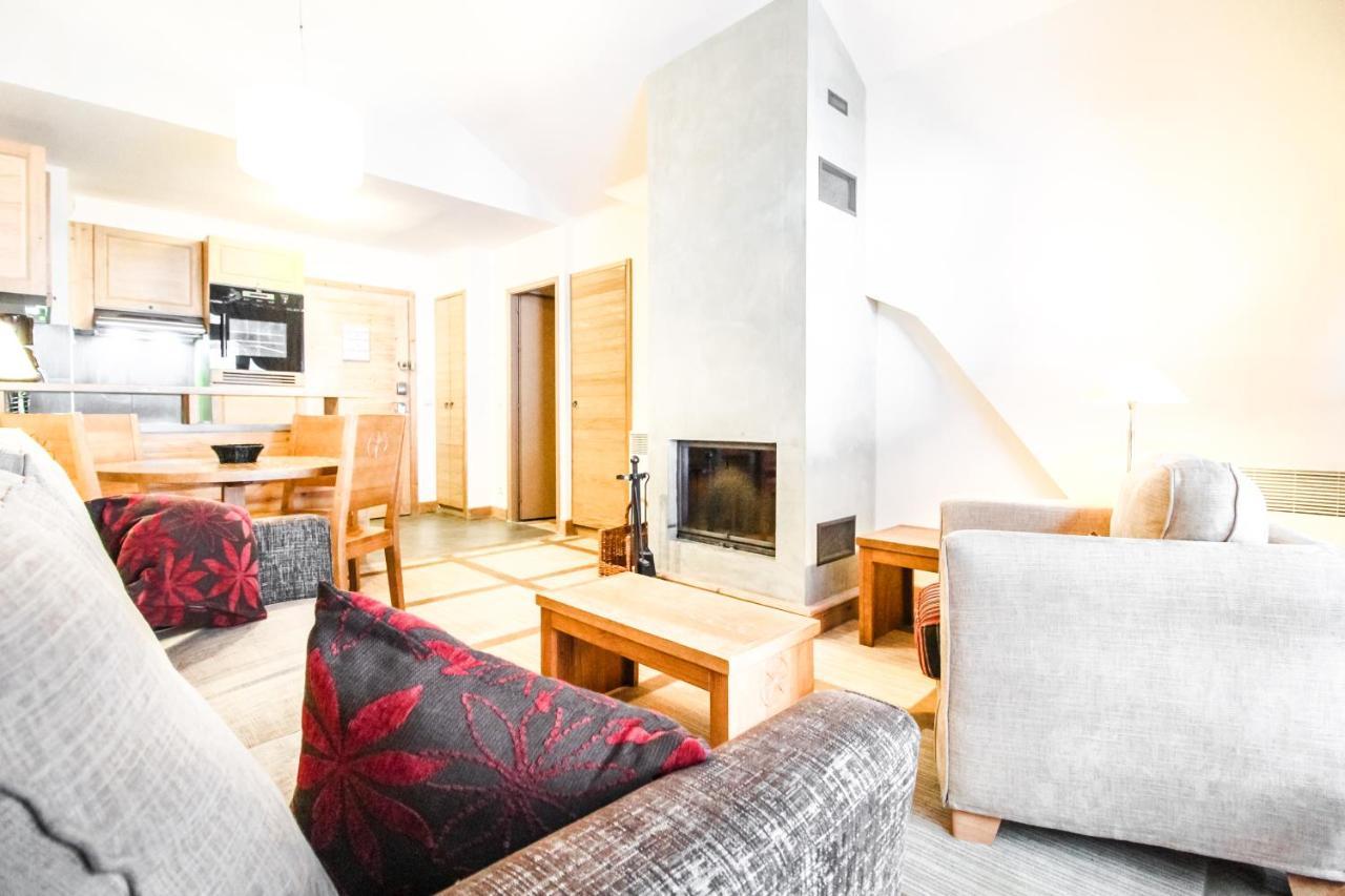 Les Terrasses D'Eos, 1-Bed Apartment With Fireplace, Ski In, Ski Out フレーヌ エクステリア 写真